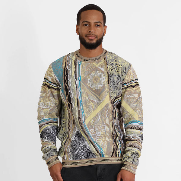 Coogi Australia multi Whirlwind Redux crewneck sweater