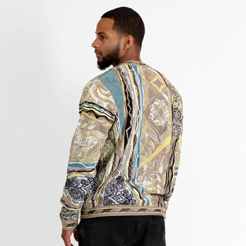 Coogi Australia multi Whirlwind Redux crewneck sweater