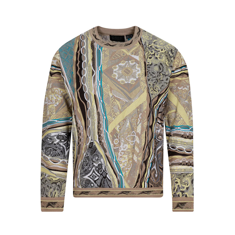 Coogi Australia multi Whirlwind Redux crewneck sweater