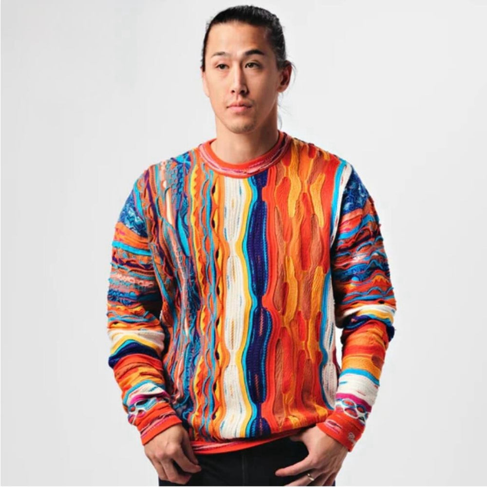 Coogi multicolor sweater hotsell