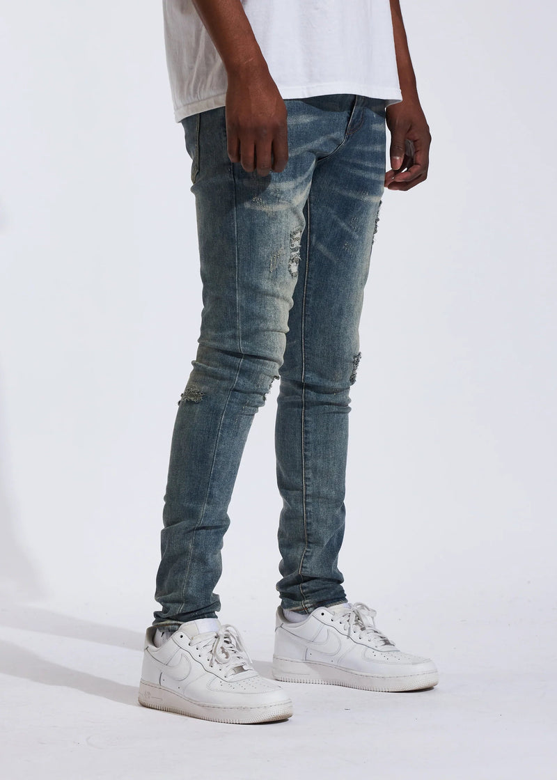 Crysp denim (atlantic denim indigo jean -201)