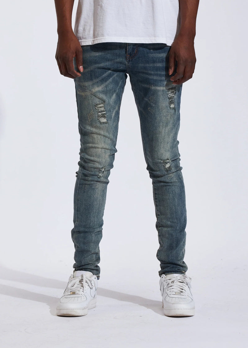 Crysp denim (atlantic denim indigo jean -201)