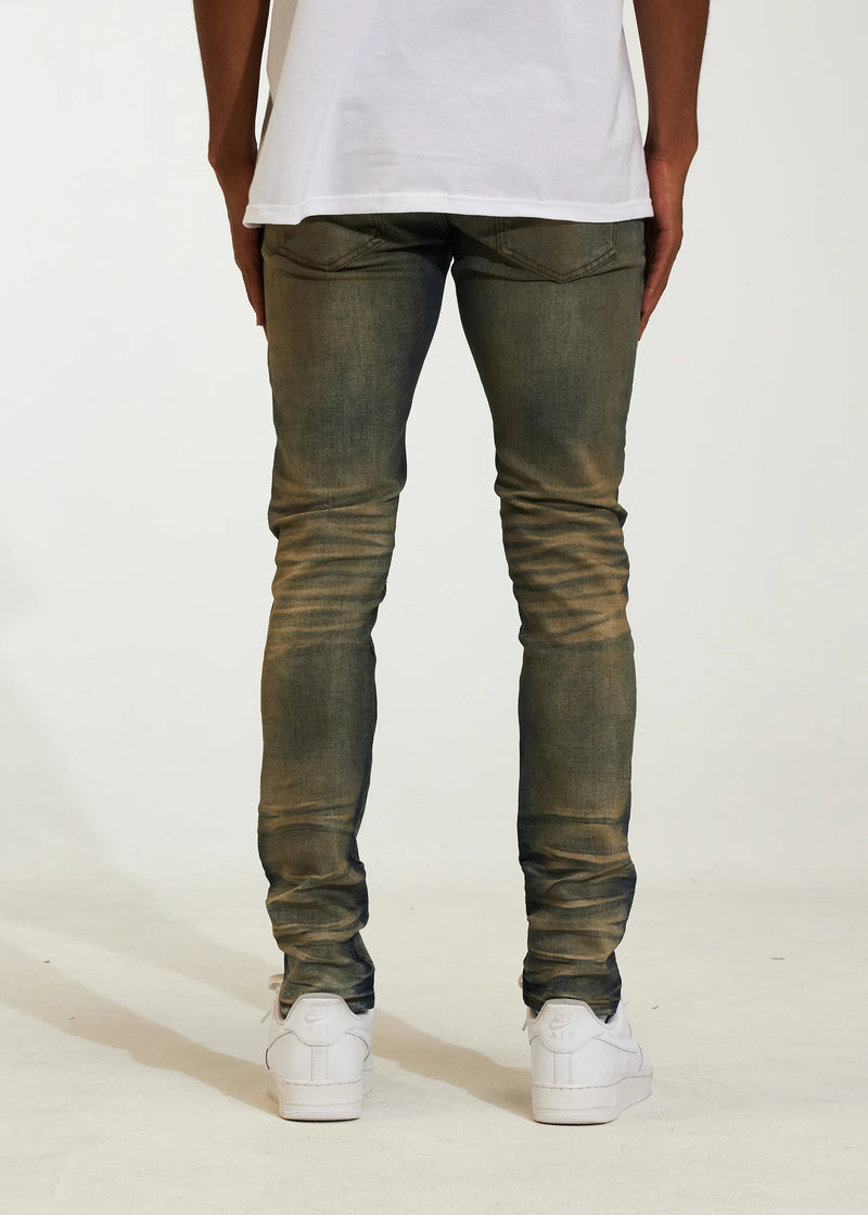 crysp denim (atlantic oil wash jean -207)