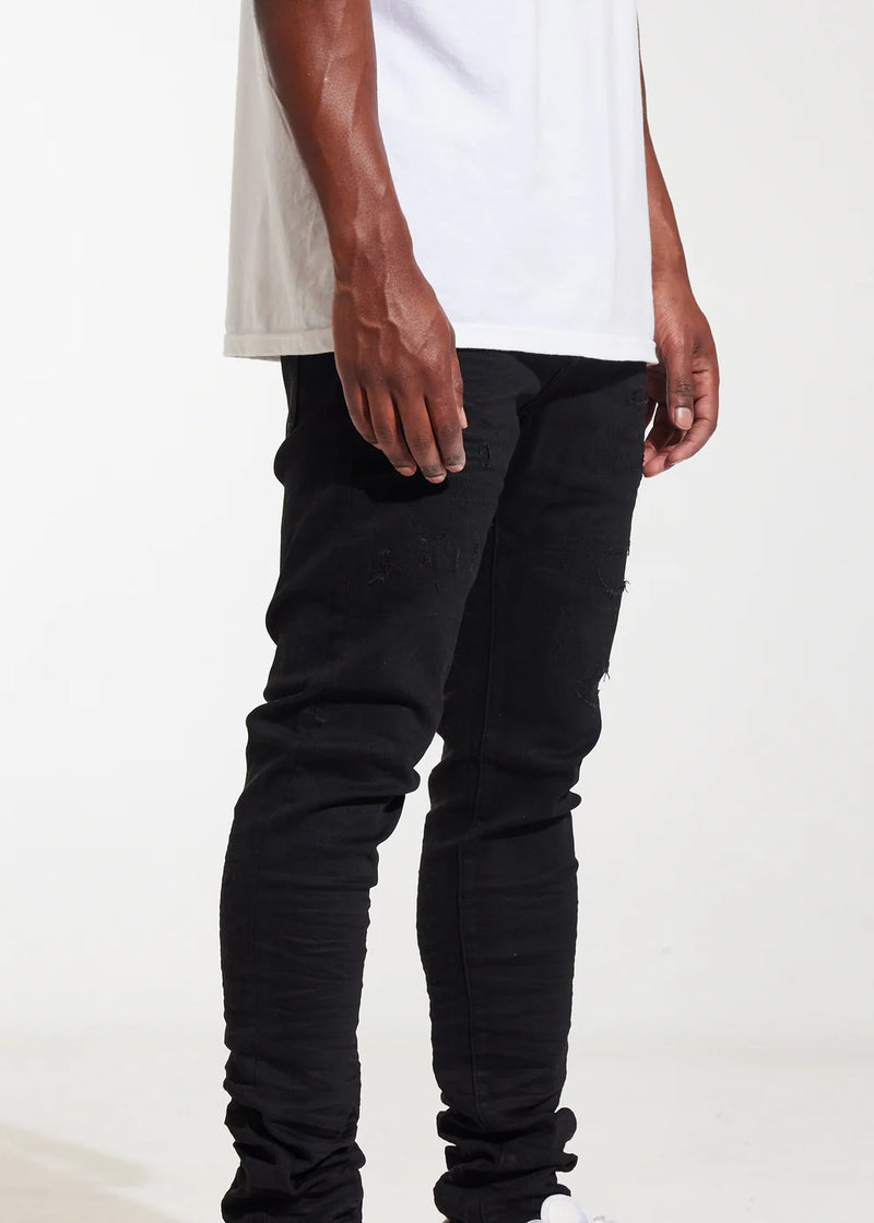 Crysp denim (Black atlantic denim jean -022)