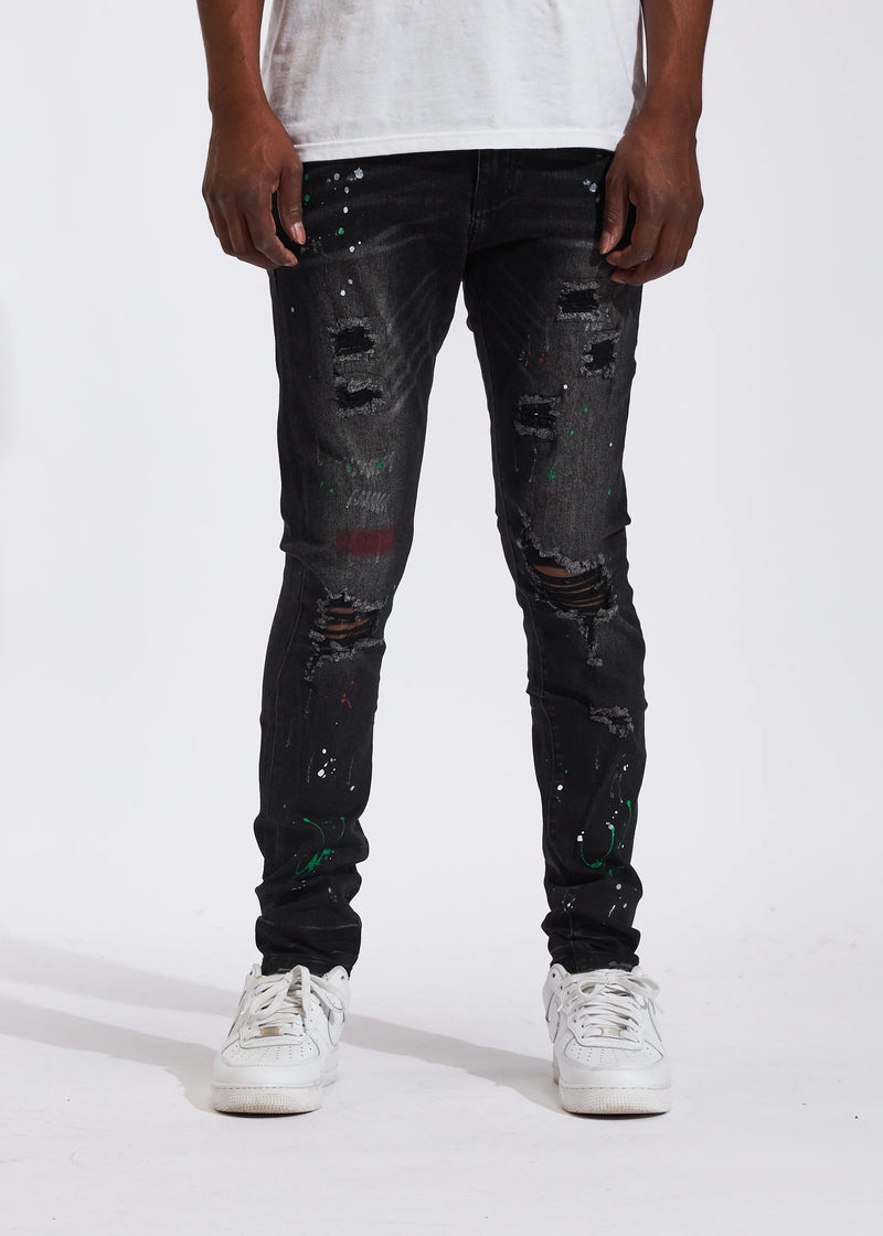 crysp denim (black Atlantic jean -115)