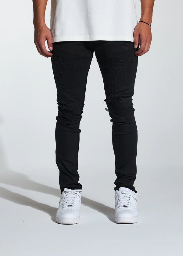 Crysp denim (black atlantic jean -200)