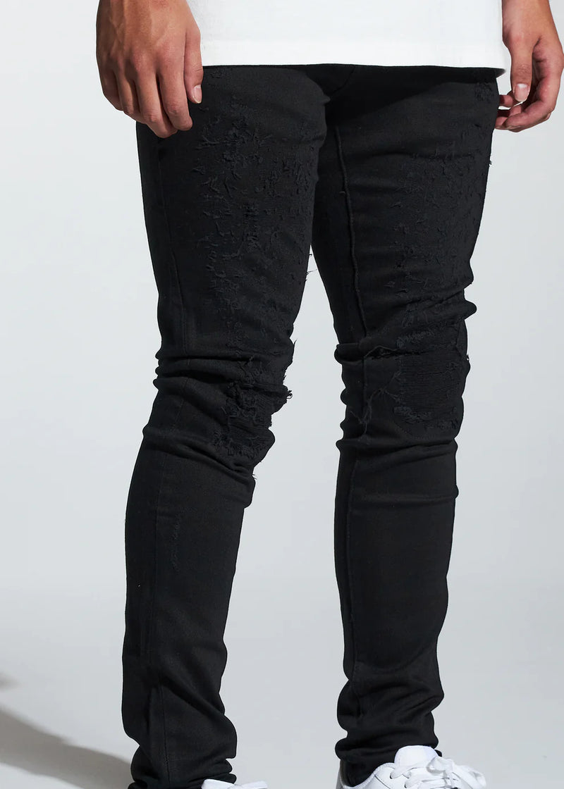 Crysp denim (black atlantic jean -200)