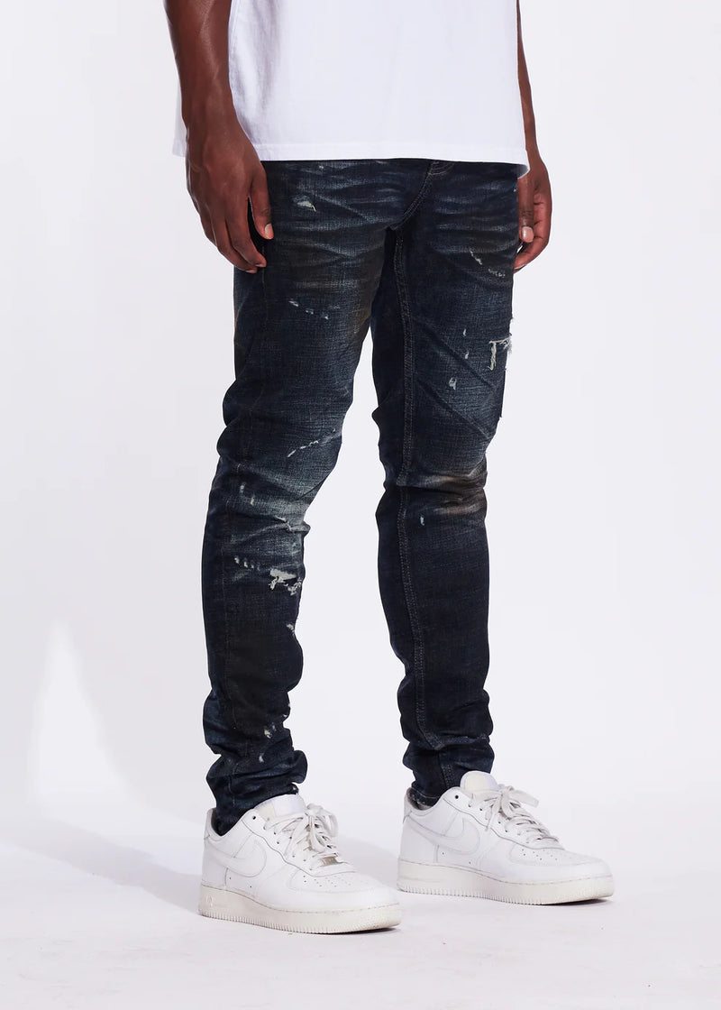 Crysp denim (Deep indigo atlantic denim jean  -122)