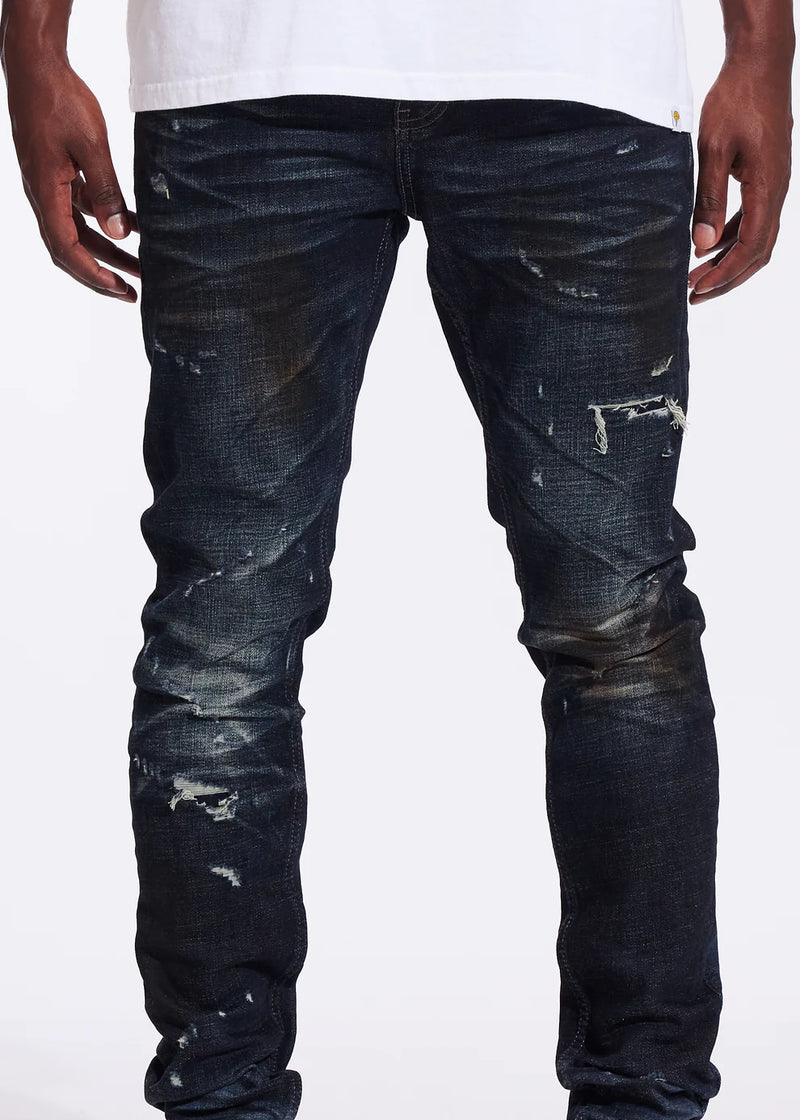 Crysp denim (Deep indigo atlantic denim jean  -122)