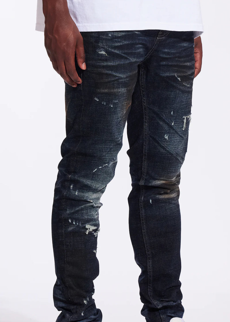 Crysp denim (Deep indigo atlantic denim jean  -122)