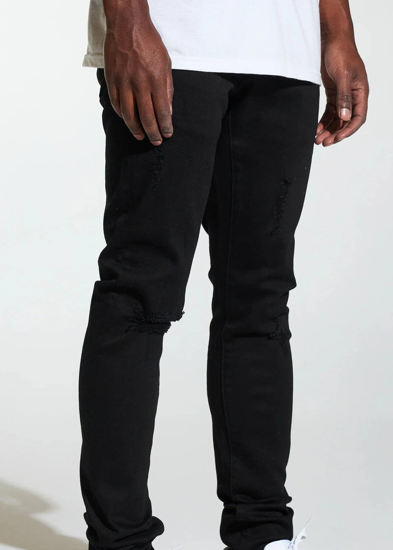 Crysp Denim (Jet Black Atlantic Jean -23)