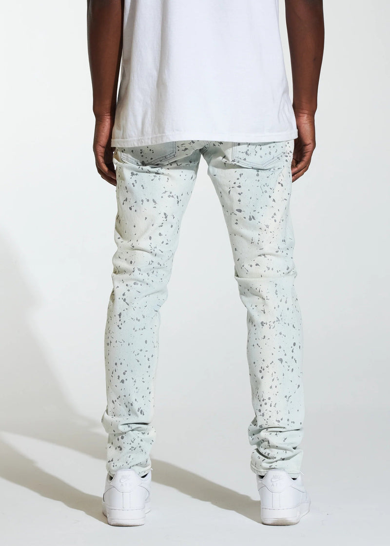 Crysp Denim (Light Blue Paint Atlantic Jean -15)