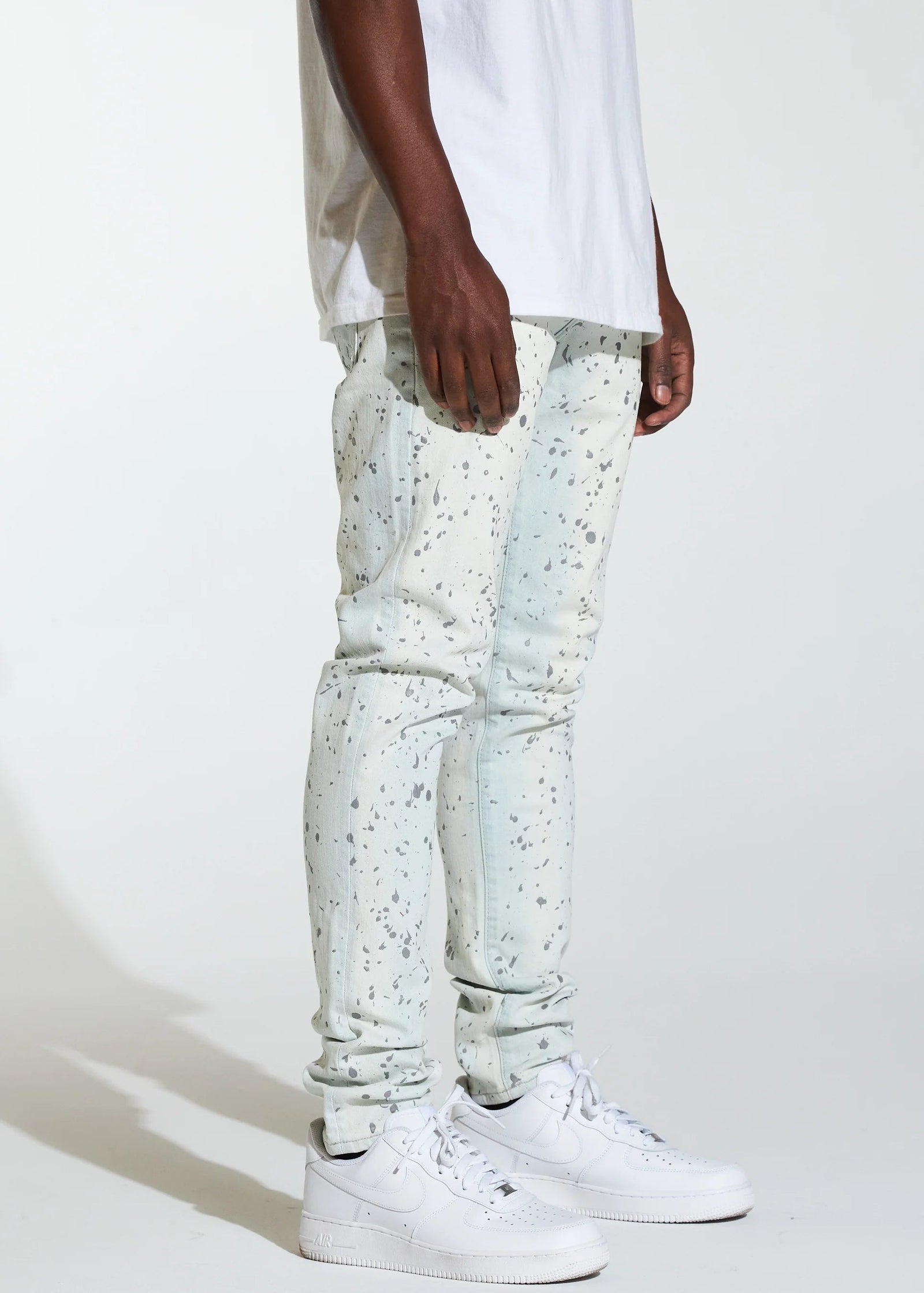 Crysp Denim Light Blue Paint Atlantic Jean 15 Vip Clothing Stores