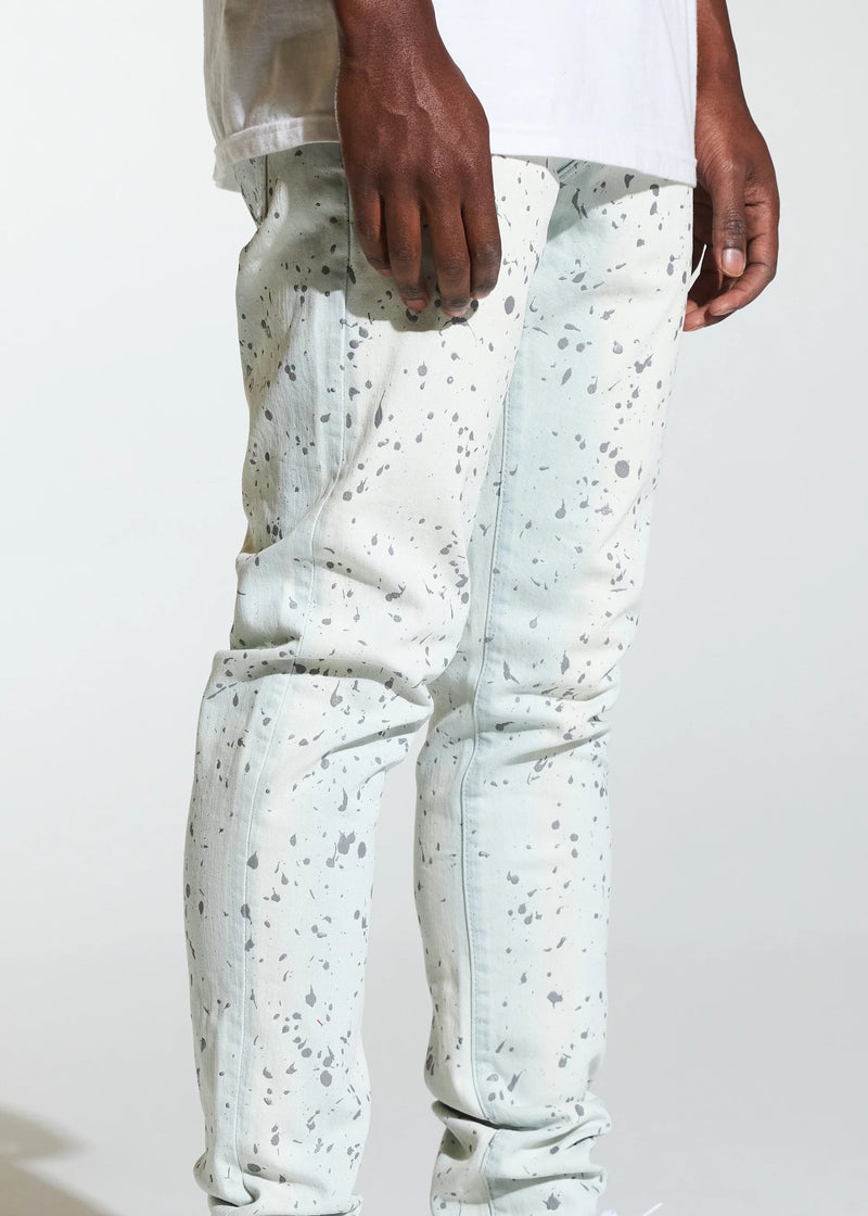 Crysp Denim (Light Blue Paint Atlantic Jean -15)