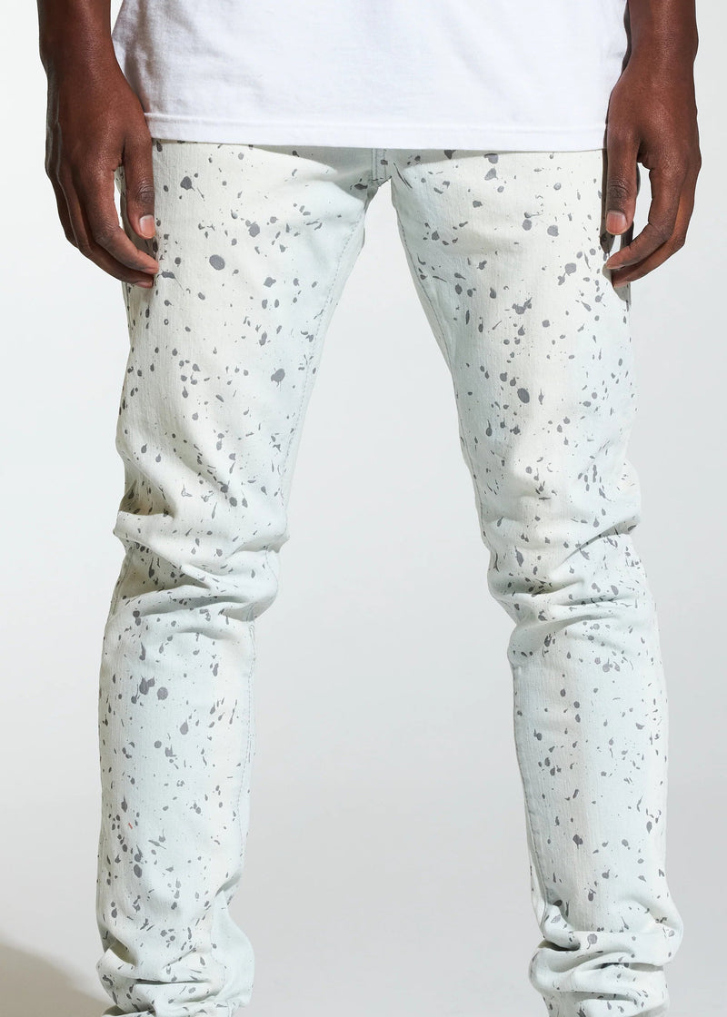 Crysp Denim (Light Blue Paint Atlantic Jean -15)