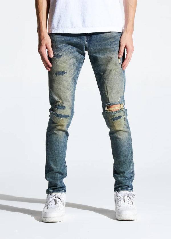 Crysp denim (Light Sand Atlantic Wash Jean -103)