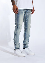 Crysp Denim (Light Stone Sky Wash Denim Jean -015)