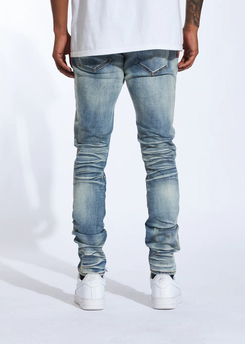 Crysp Denim (Marble Wash Crystal Jean -021)