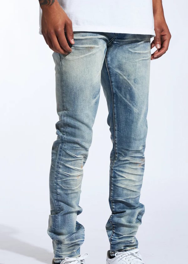 Crysp Denim (Marble Wash Crystal Jean -021)