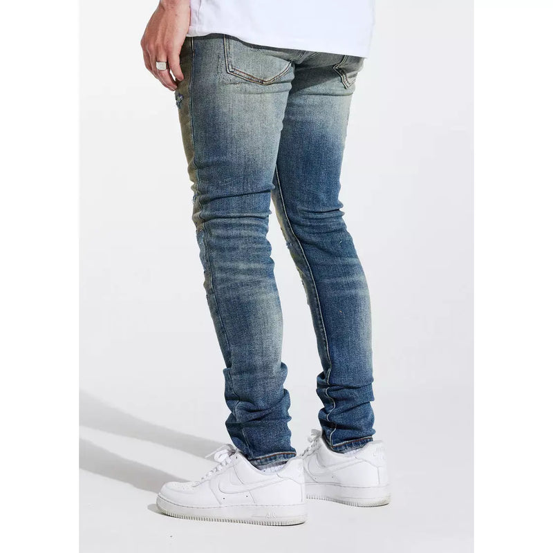 Crysp denim (Sand Wash Atlantic Denim Jeans -121)