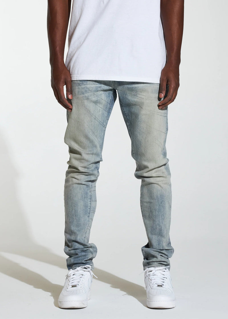 Crysp denim (stone stitch Atlantic jean -16)