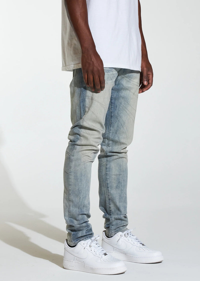 Crysp denim (stone stitch Atlantic jean -16)