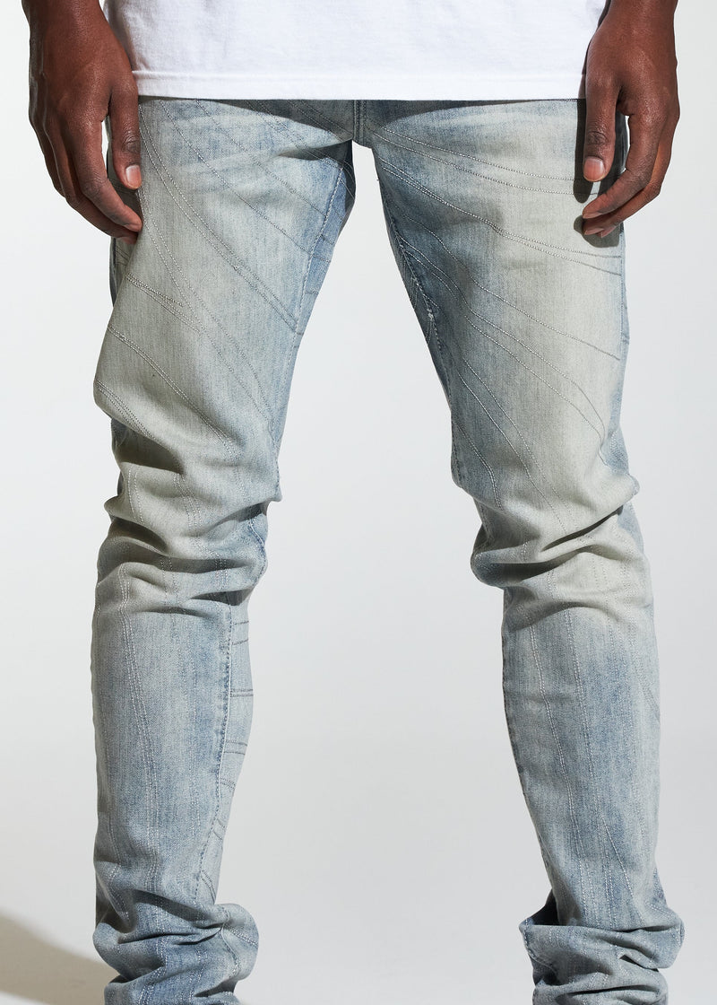 Crysp denim (stone stitch Atlantic jean -16)