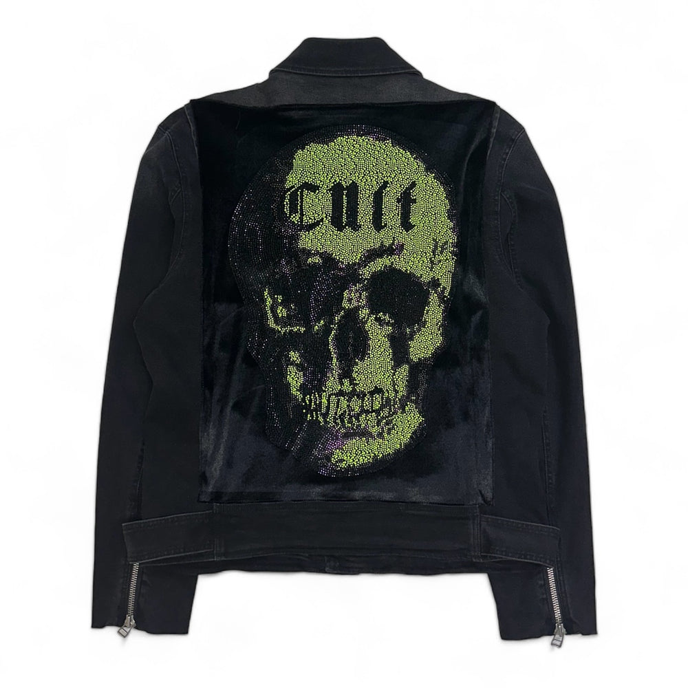 Cult of individuality Jean fashion jacket