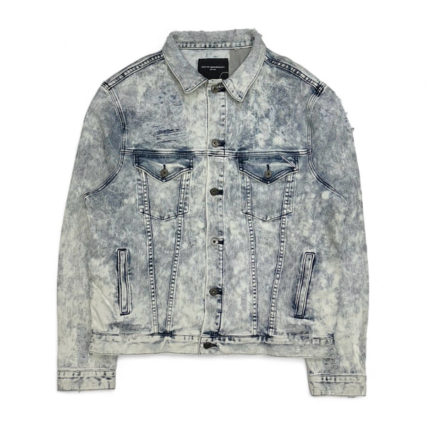 Cult of individuality (light blue music speak denim jacket)