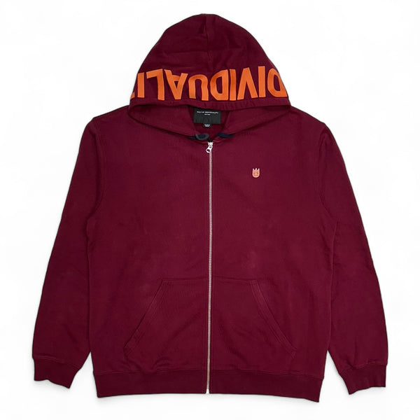 Cult of individuality (Maroon/orange hoodie)