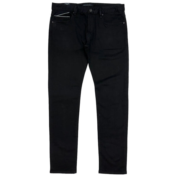 Cult Of Individuality (All Black Rocker Slim Premium Stretch Jean)