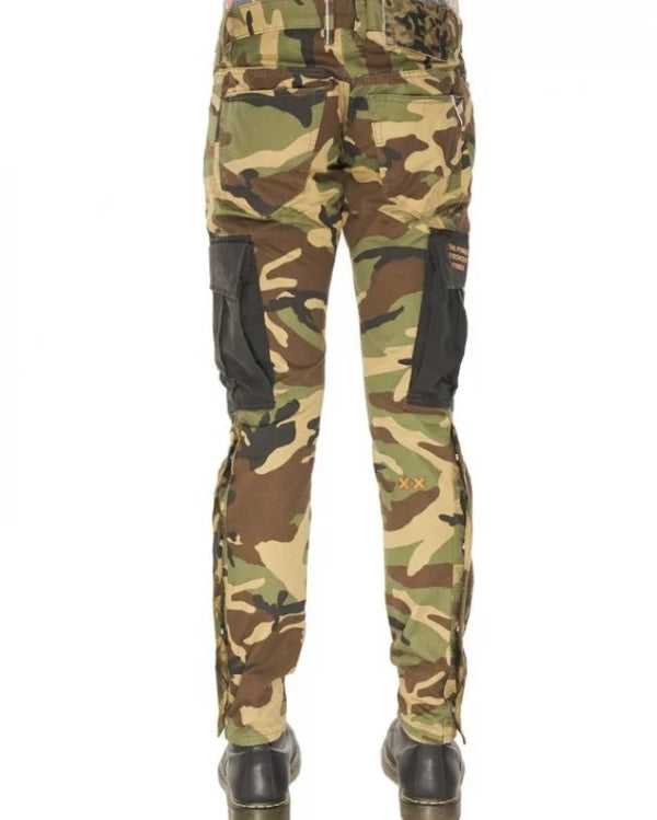 Cult of individuality (camo rocker cargo rigid  jean)