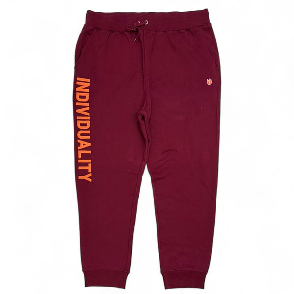 Cult of individuality (Maroon/orange sweatpant)