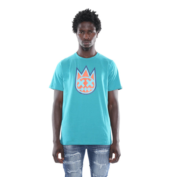 Cult of individuality (Title blue  3d clean shimuchan logo crewneck t-shirt)