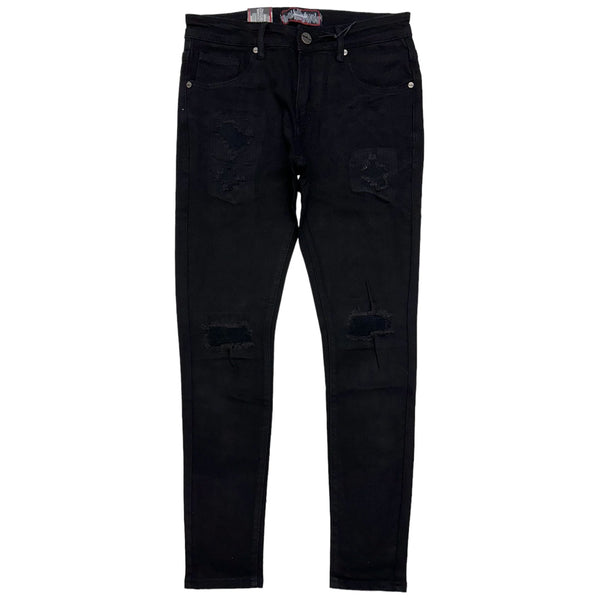 Denimicity (Men's Jet Black skinny jean)