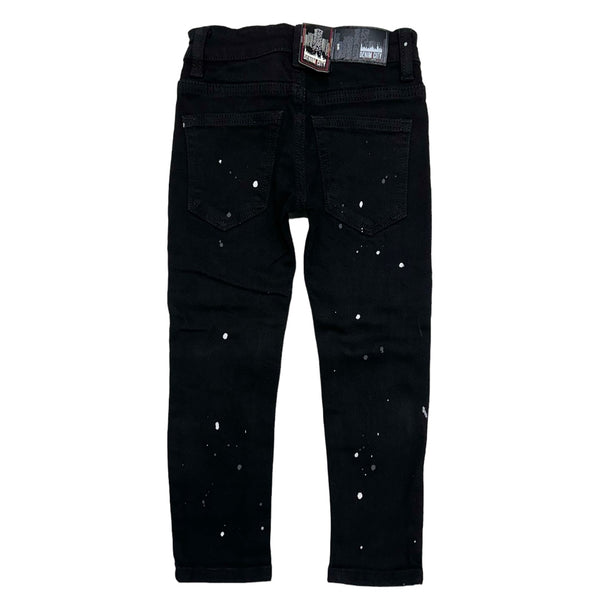 Denimicity (kids jet black/white jean)