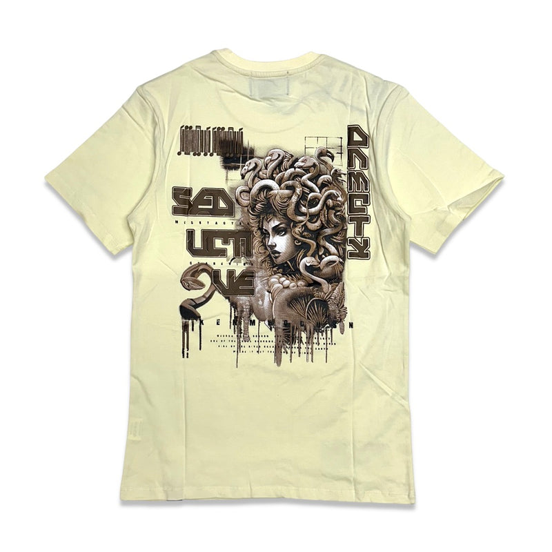 Denimicity (Men’s Beige “Medusa t-shirt)