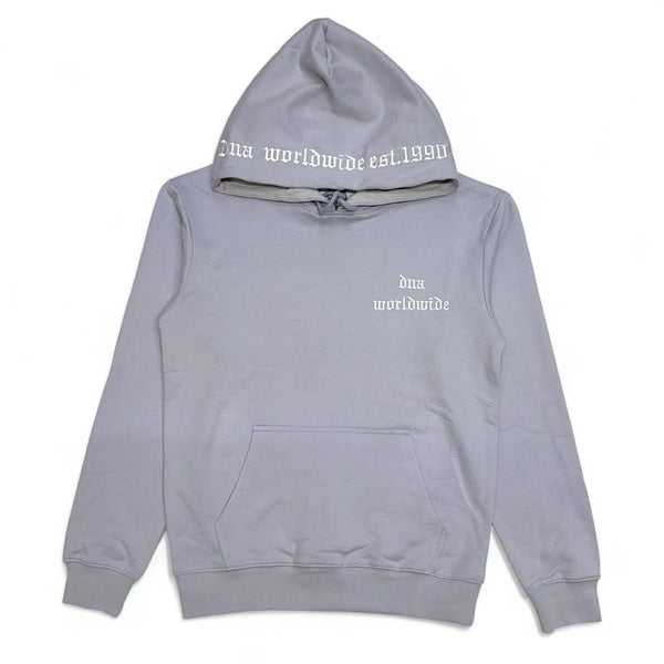 DNA premium (Grey/White “world wide" hoodie)