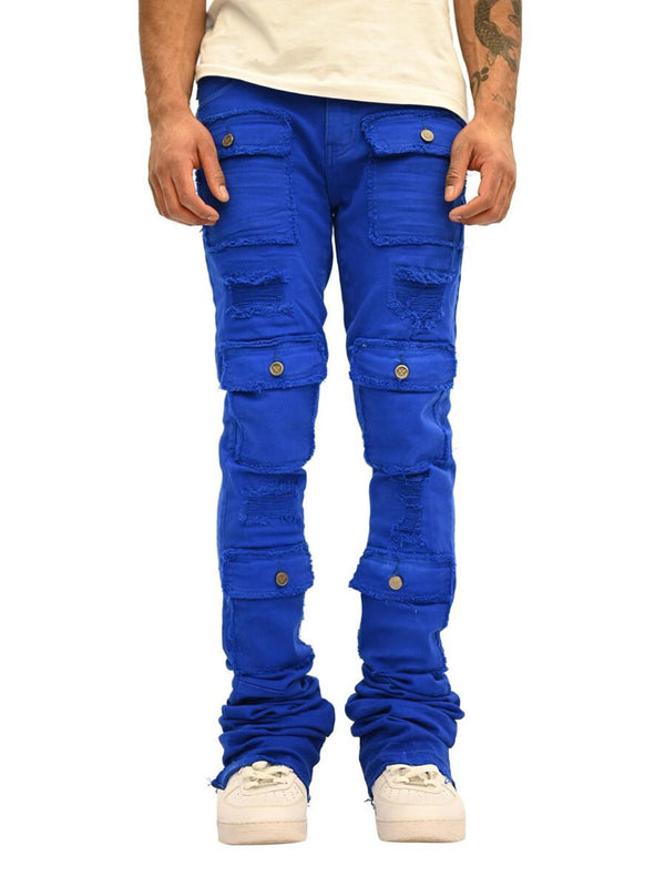 Doctrine denim (savant royal super stacked jean)