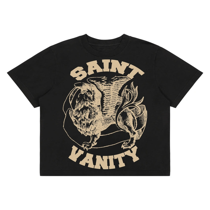 Saint Vanity Griffin Tee Black/Cream