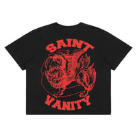 Saint Vanity Griffin Tee Black/Red