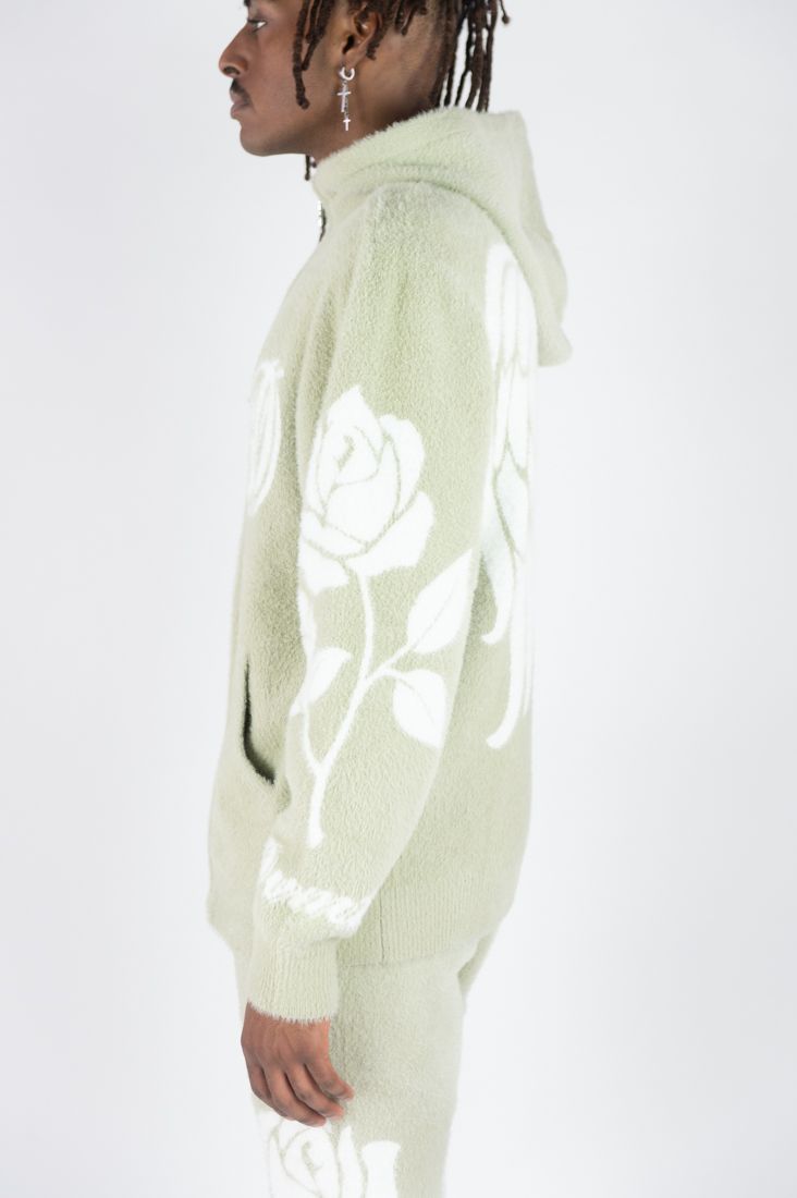 DVMT (Sage anatomy fuzzy mohair flare jogging set)