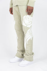 DVMT (Sage anatomy fuzzy mohair flare jogging set)