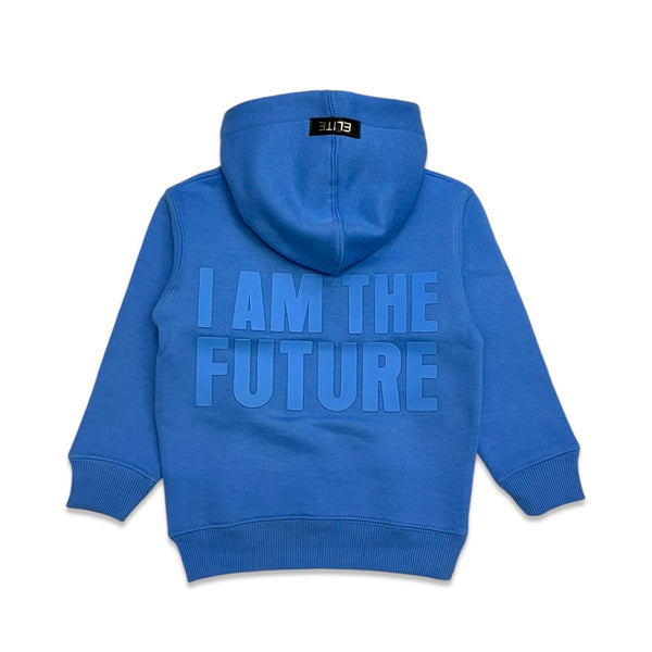 Elite Denim (kids Baby blue "I am the future hoodie)