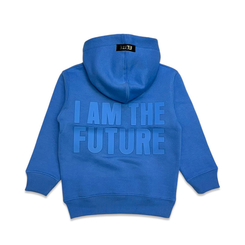 Elite Denim (kids Baby blue "I am the future hoodie)