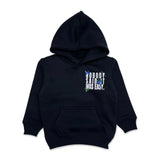 Elite Denim (kids dark navy  "Nobody said it was easy hoodie)