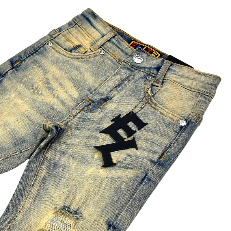 Elite Denim (Kids Vintage Splash Premium Stack Jean)