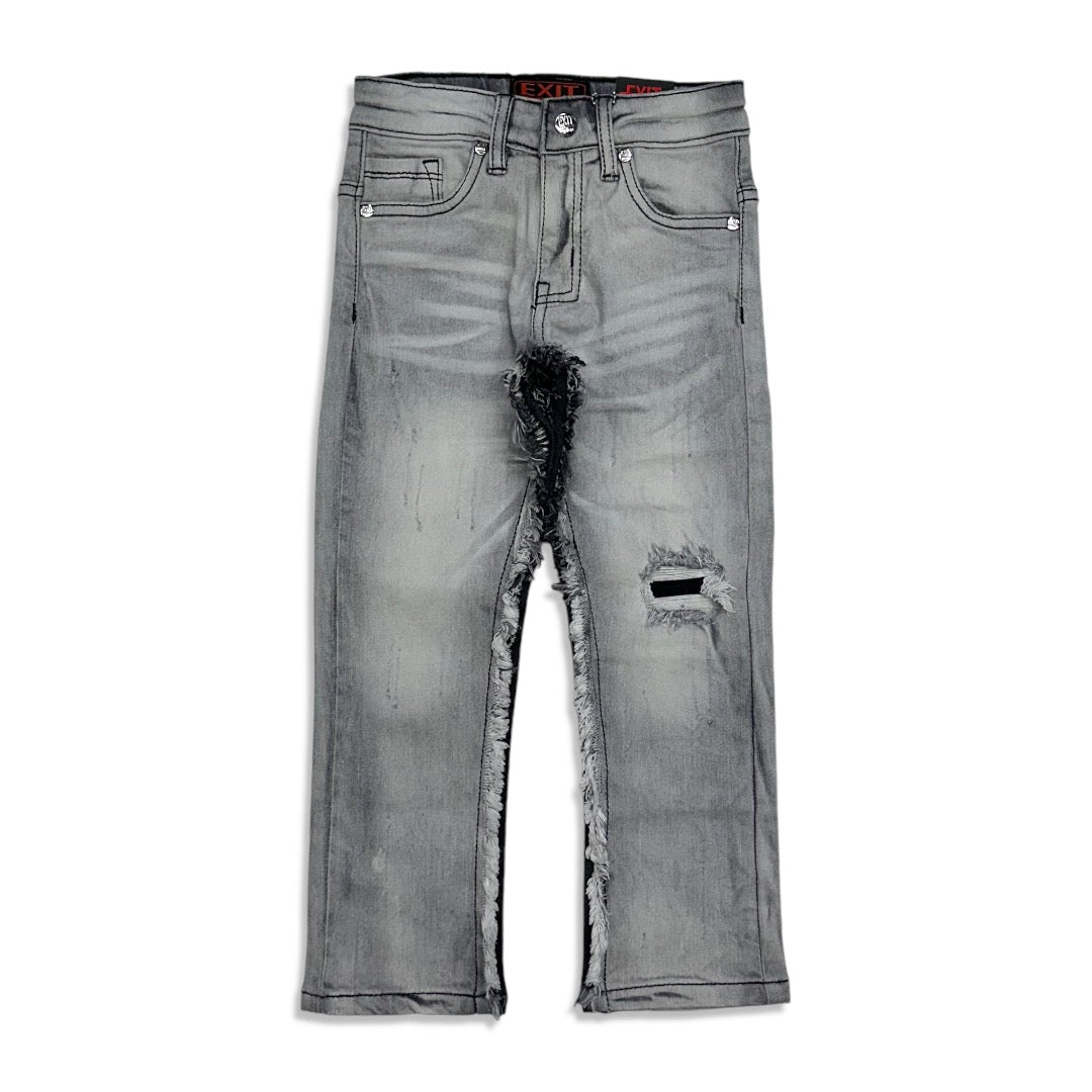 Exit kids Grey slim fit designer jean