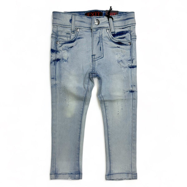 Exit (Kids Light Wash Distressed Jean)