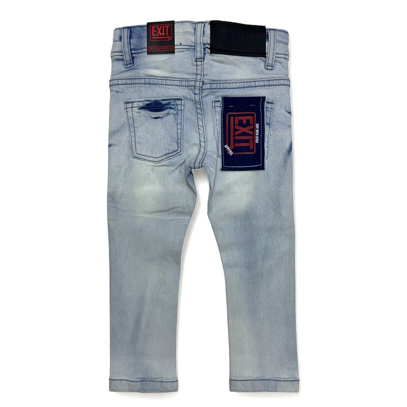 Exit (Kids Light Wash Distressed Jean)